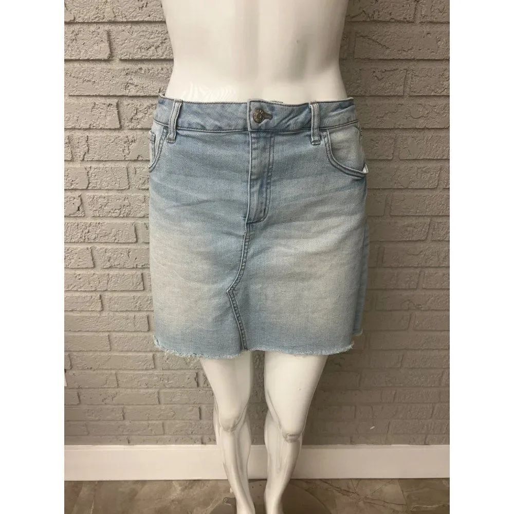 Celebrity Pink Women Stretch Denim Skirt Size 12